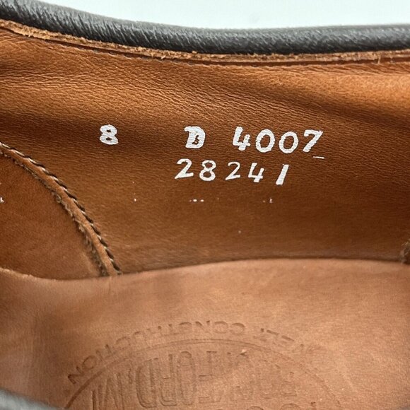 Wolverine Wickham 1000 Mile Wingtip Oxford Dress Shoes Brown Men Size‎ 8D - Picture 6 of 11